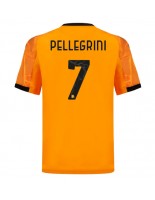 AS Roma Lorenzo Pellegrini #7 Vieraspaita 2025-26 Lyhythihainen